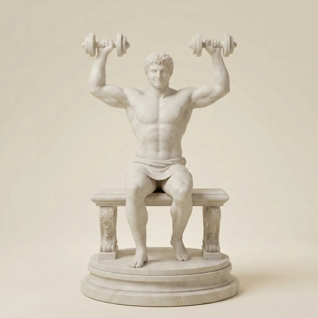 Seated Dumbbell Shoulder Press