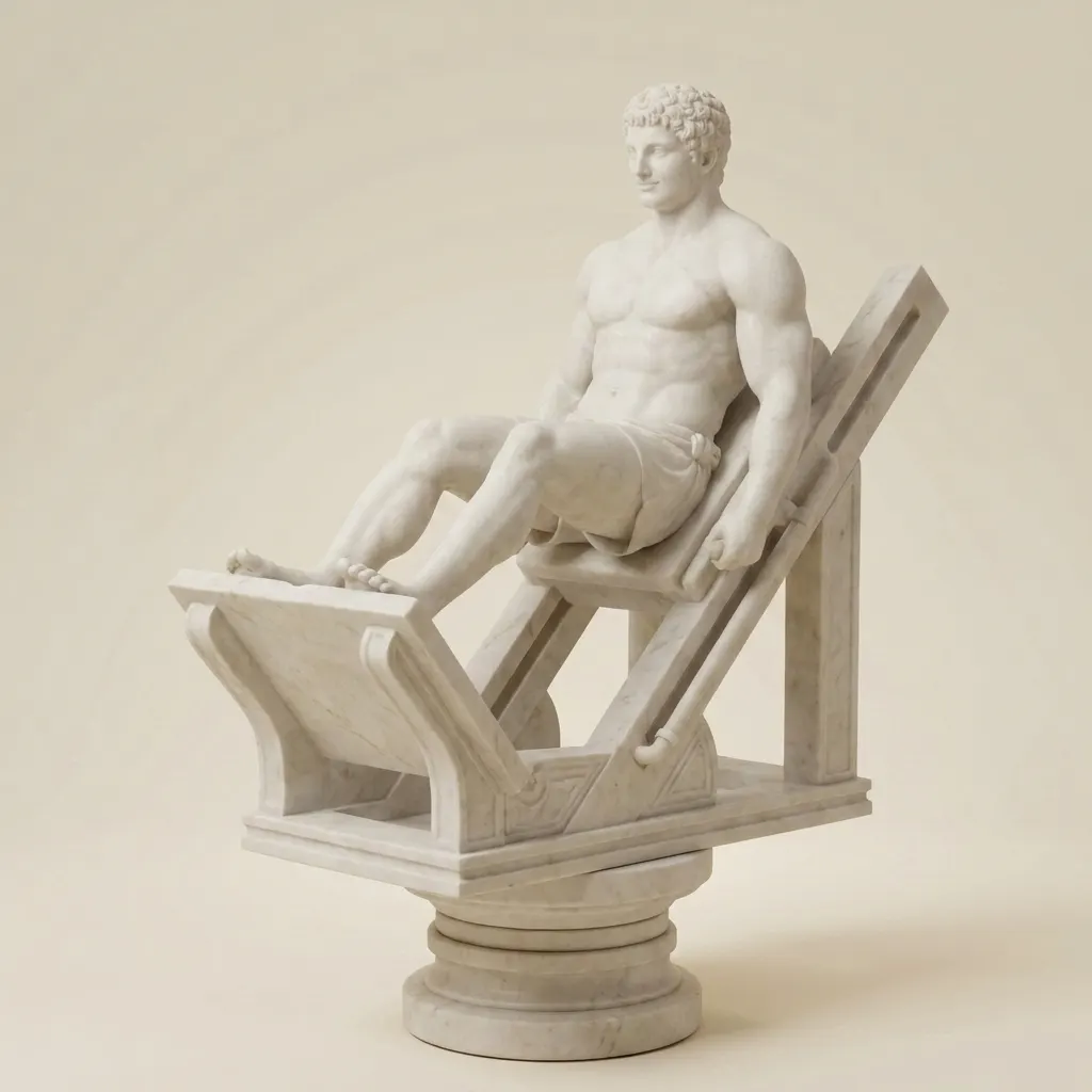 Leg Press (Hamstring-Focused / Toes-High)