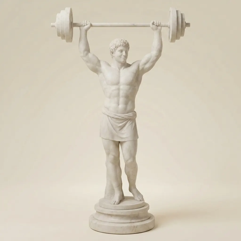 Standing Barbell Overhead Press